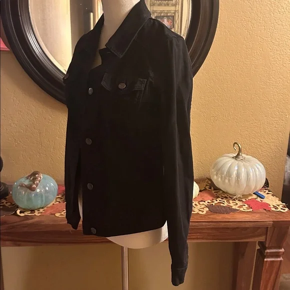 Lee Riders Black Denim Jacket - Picture 3 of 8